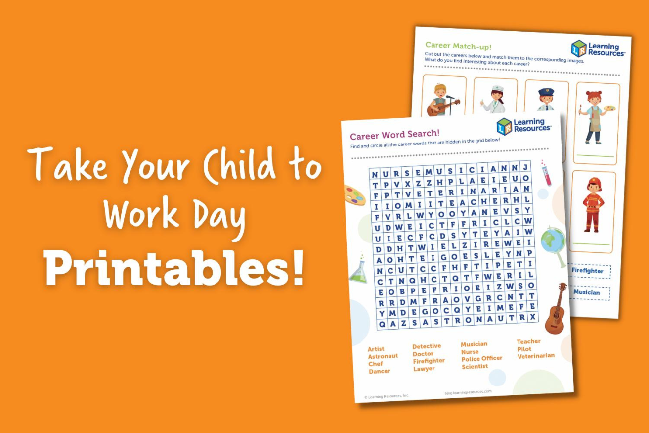 Take Your Child To Work Day Printables Learning Resources