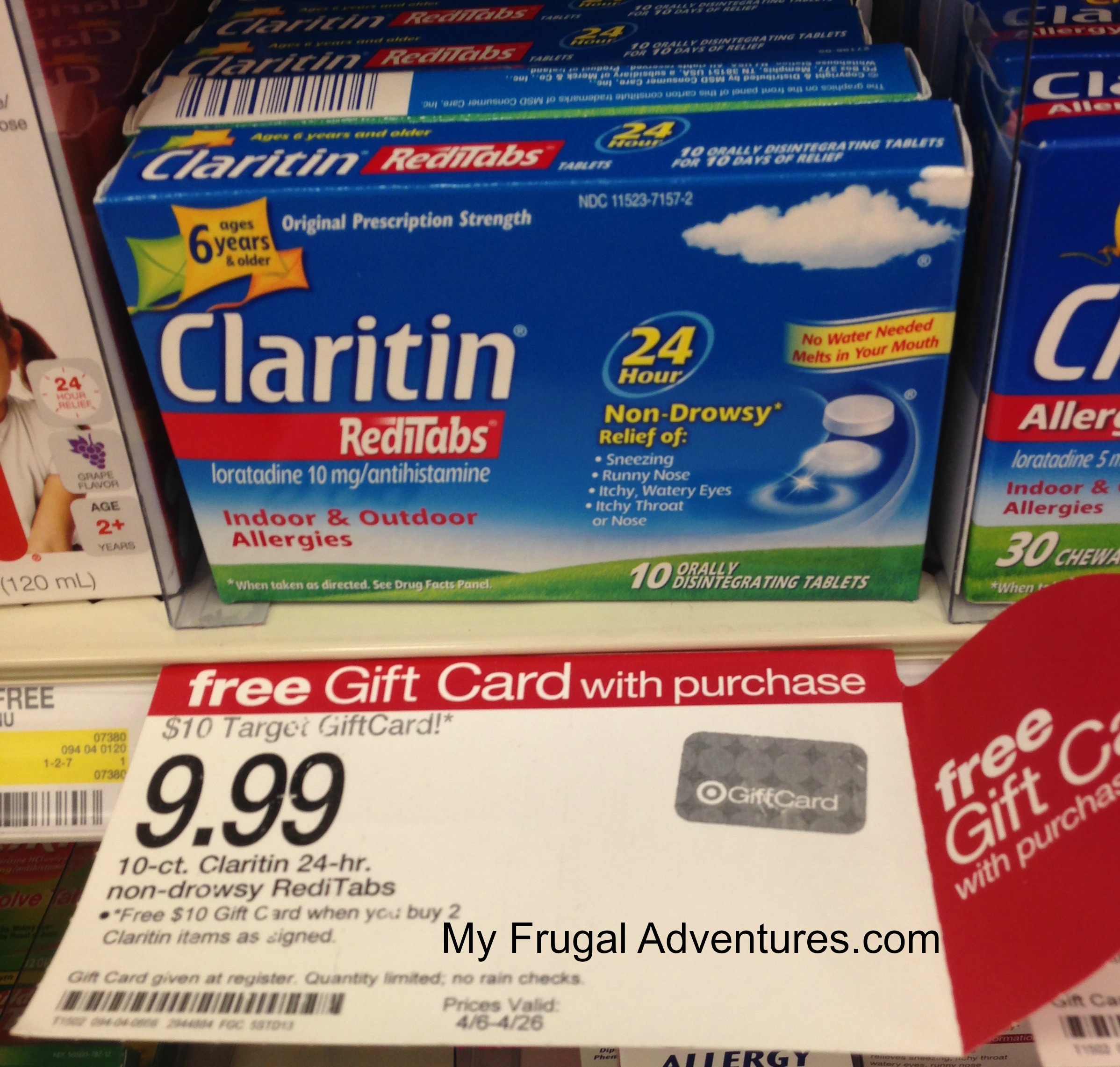 Target Children s Claritin 2 99 And Free Adult s Mucinex My Frugal Adventures