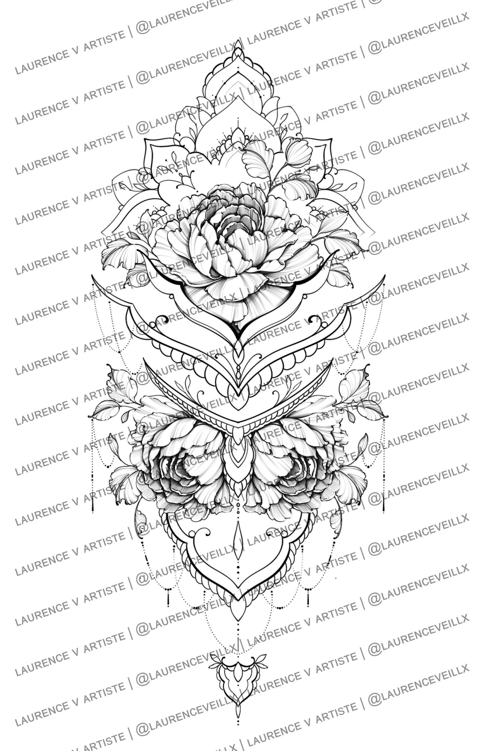 printable tattoo outline stencils