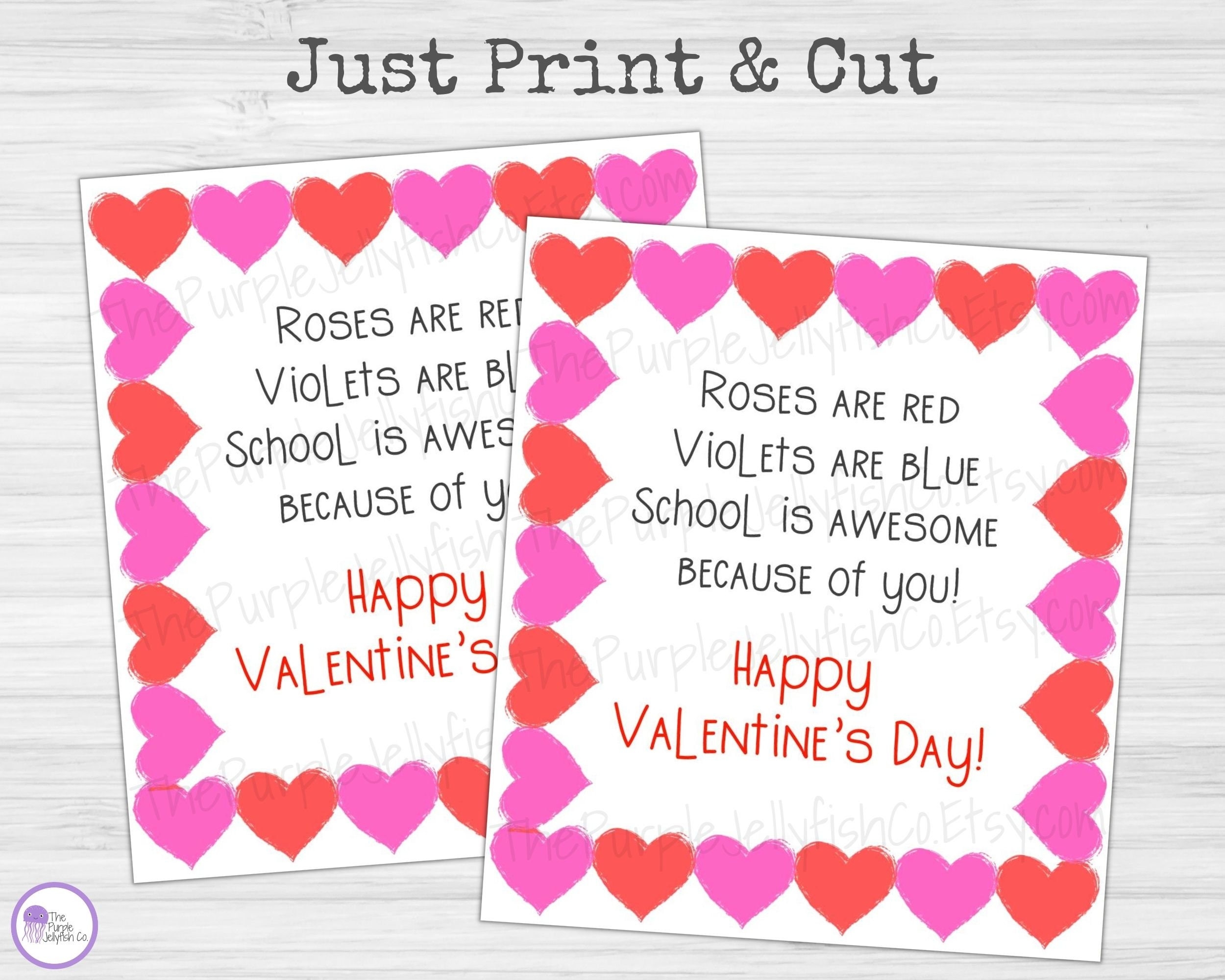 Teacher Valentines Printable Valentine s Day Appreciation 