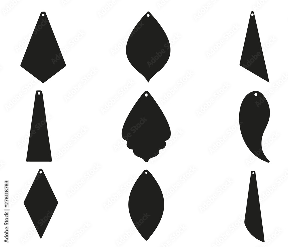 earrings jewelry templates free printable images