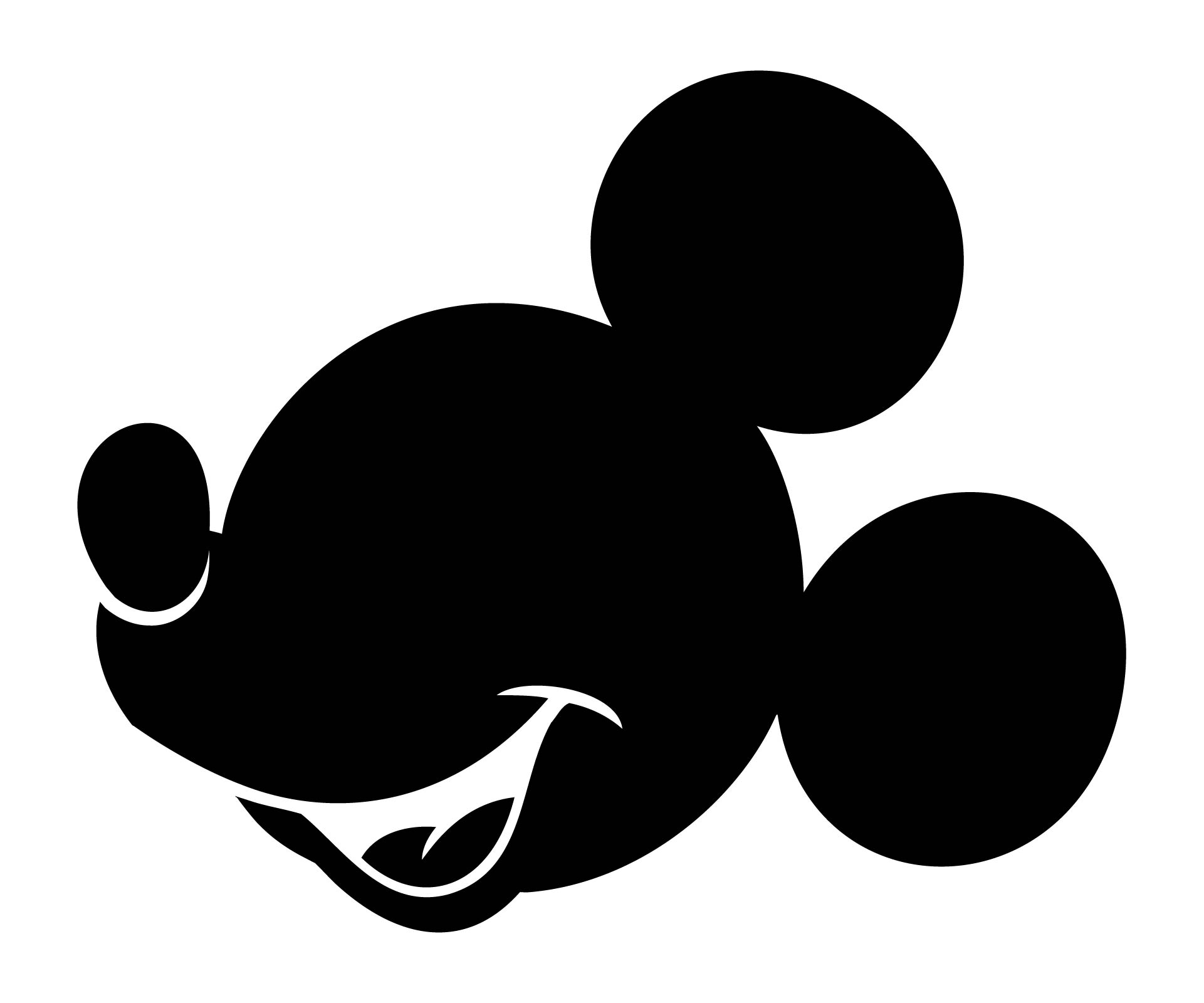 mickey mouse head printable cutouts