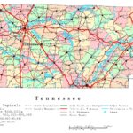 Tennessee Printable Map