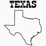 Texas Map Outline 10 Free PDF Printables Printablee