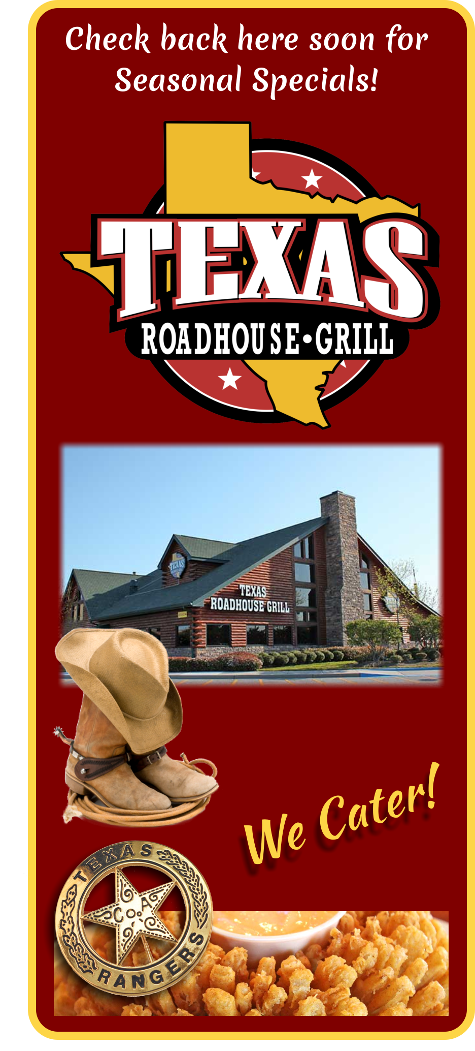 Texas Roadhouse Grill At Coastal Grand Mall Myrtle Beach
