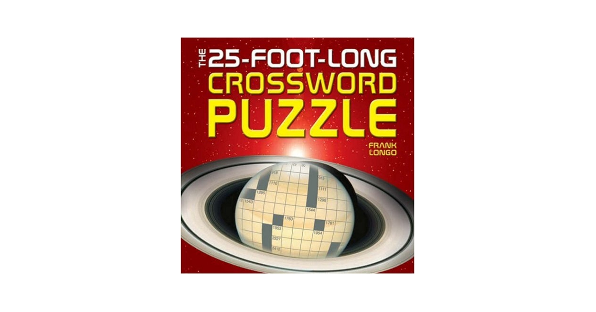 The 25 Foot Long Crossword Puzzle Longo Frank 9781402742057 