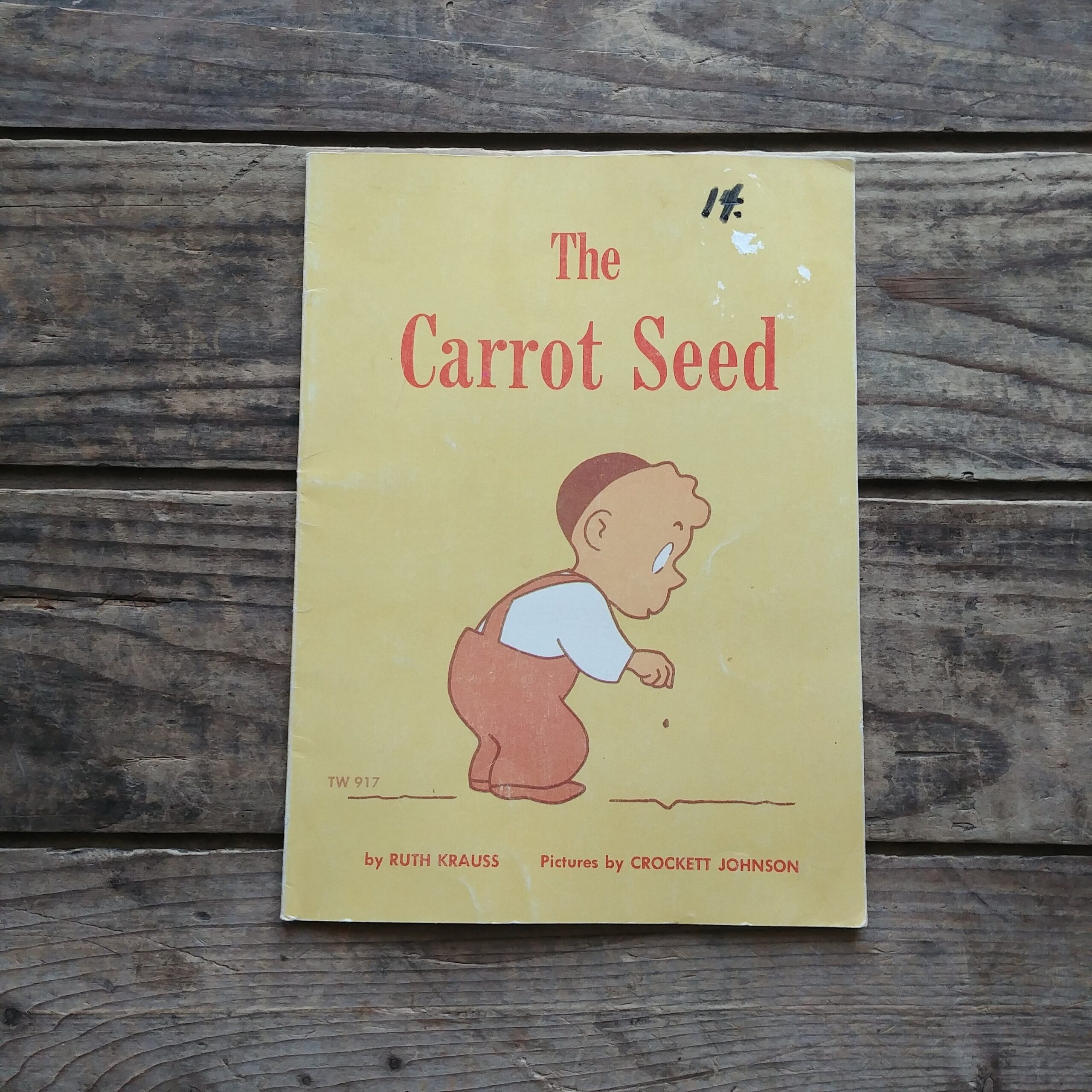 The Carrot Seed A Vintage 1940s Book For Children Etsy