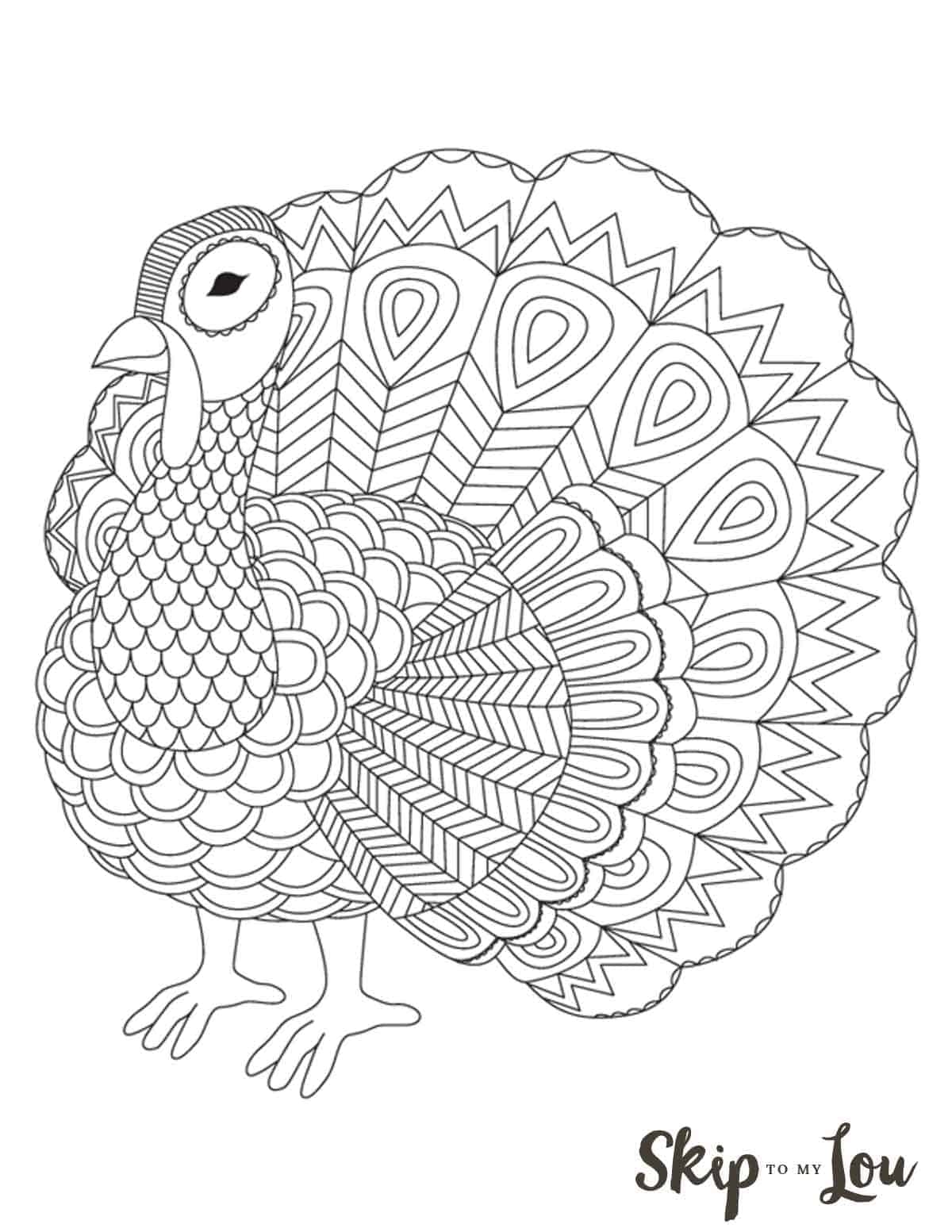 thanksgiving coloring sheets printable