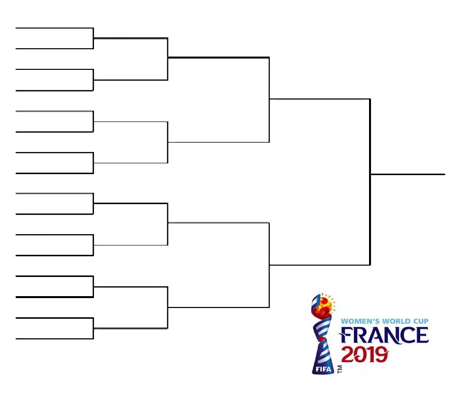 The FIFA Women s World Cup Bracket For 2019 Printable PDF 