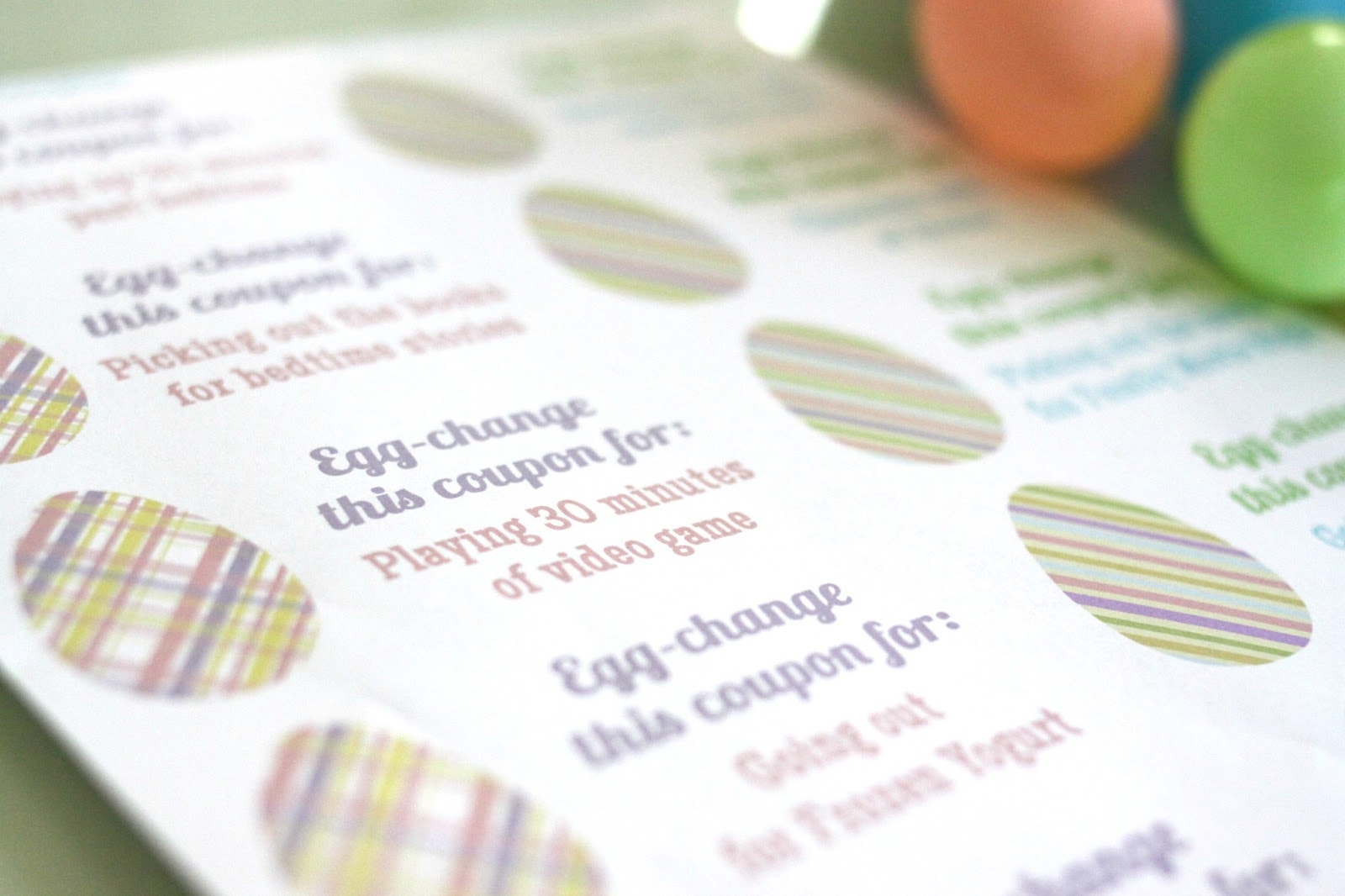The Larson Lingo Easter Egg Coupons Free Printable 
