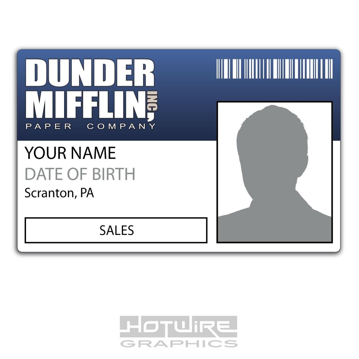 dwight schrute name tag printable