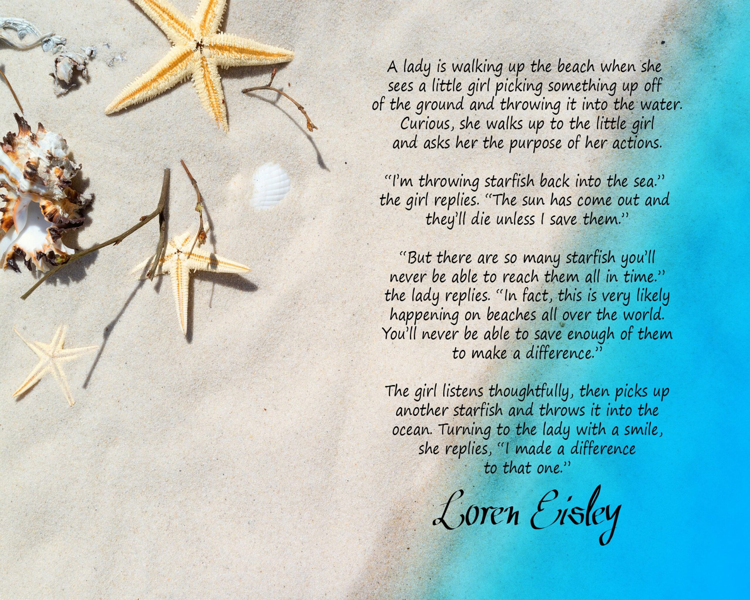 free printable starfish story free printable starfish story