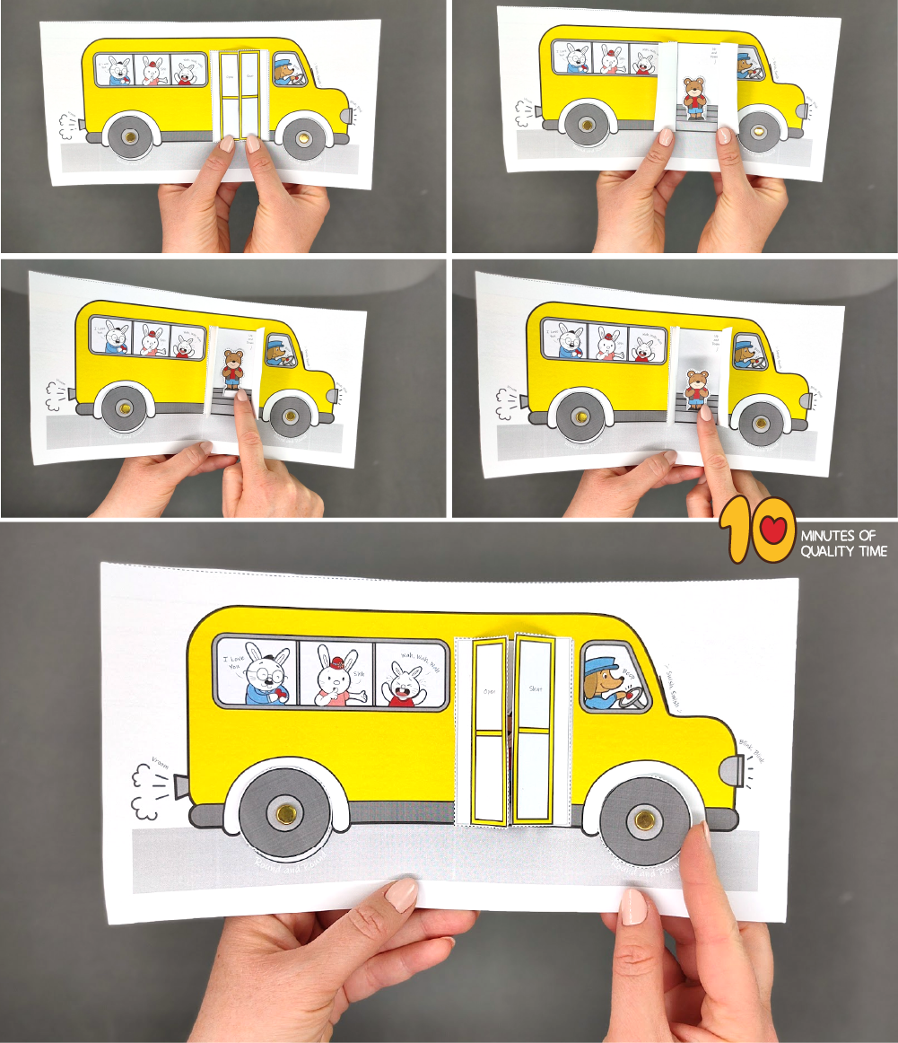 wheels on the bus printable pictures