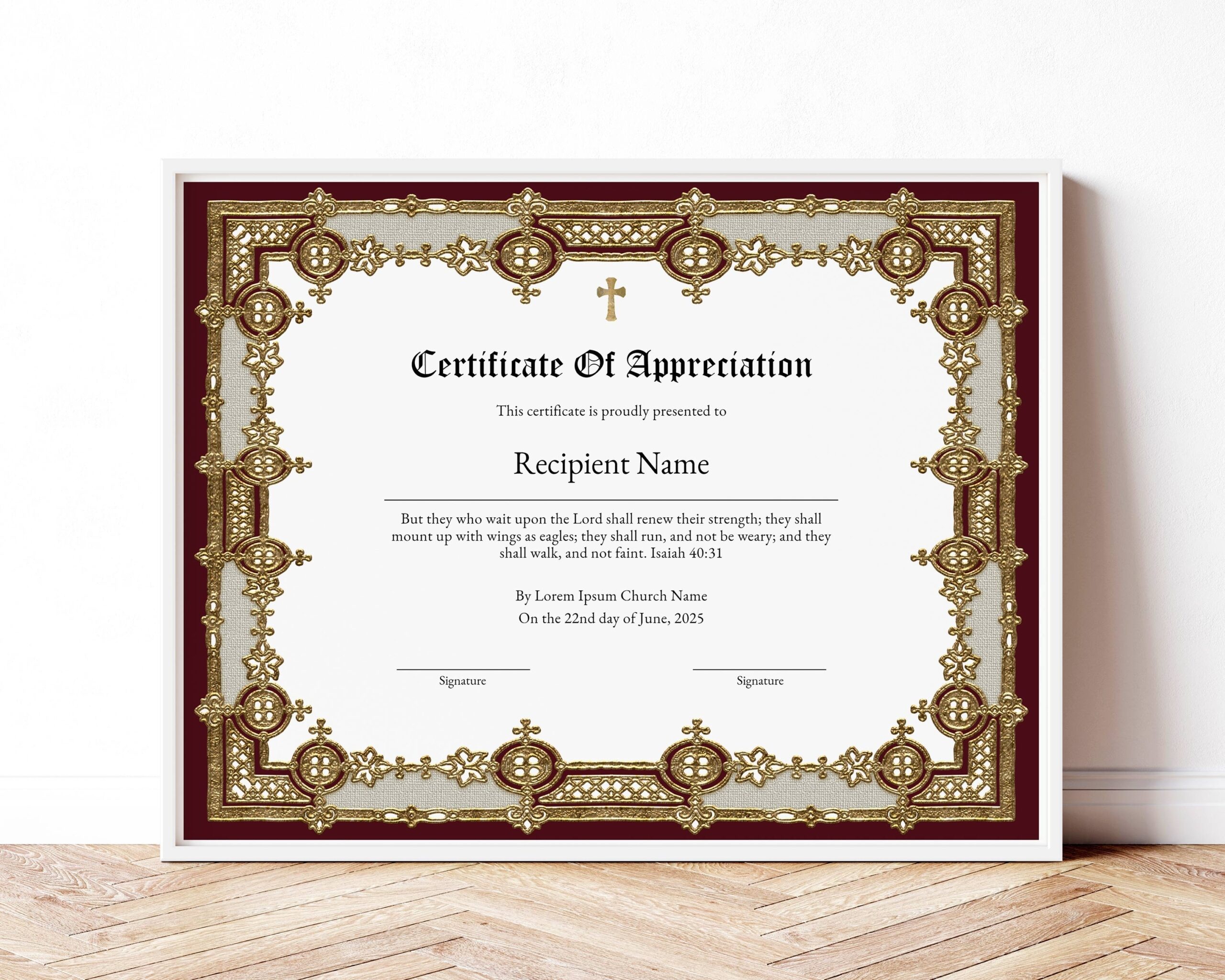Theology Certificate Etsy