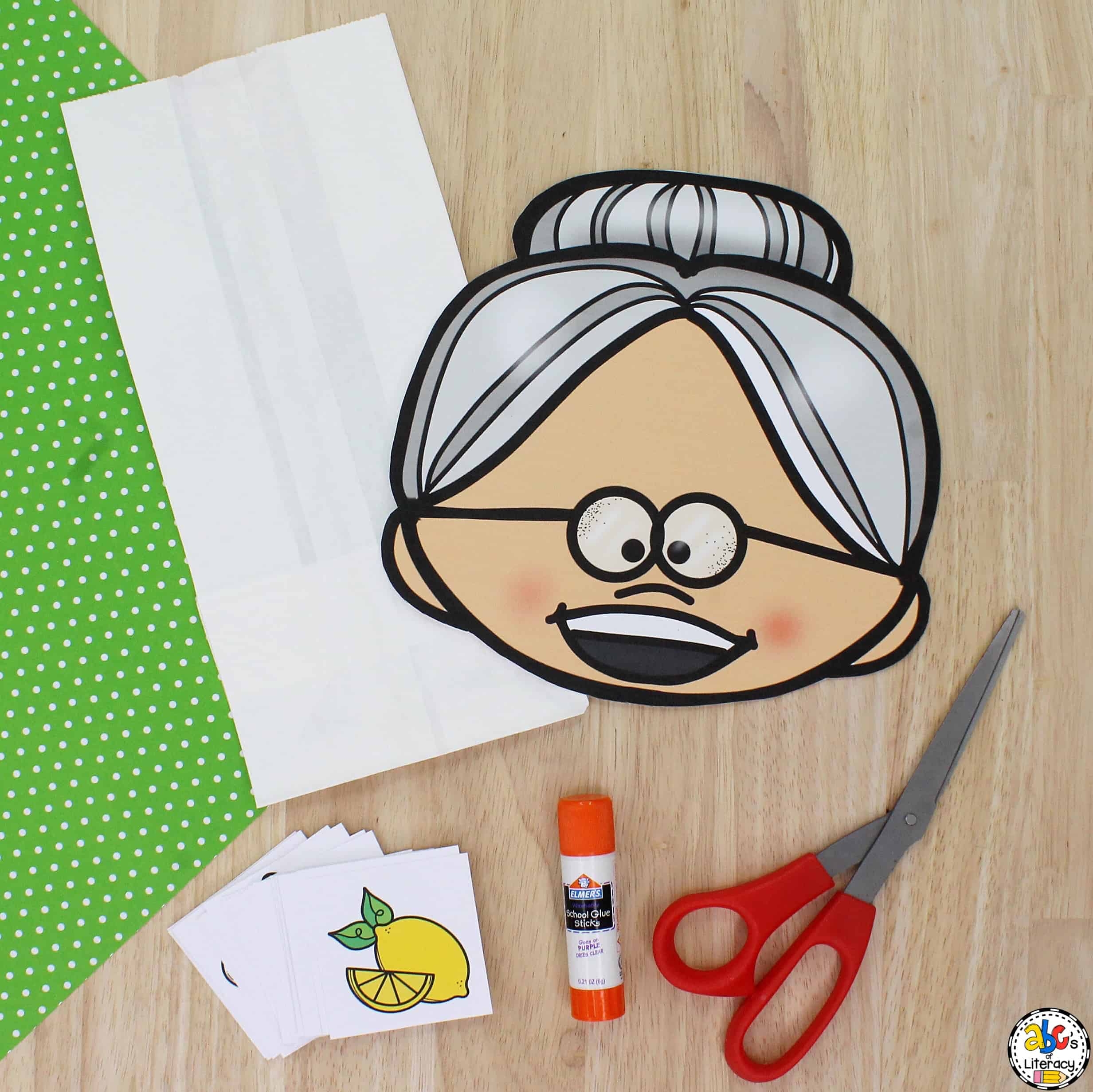 There Was An Old Lady Who Swallowed A Beginning Sound Activity