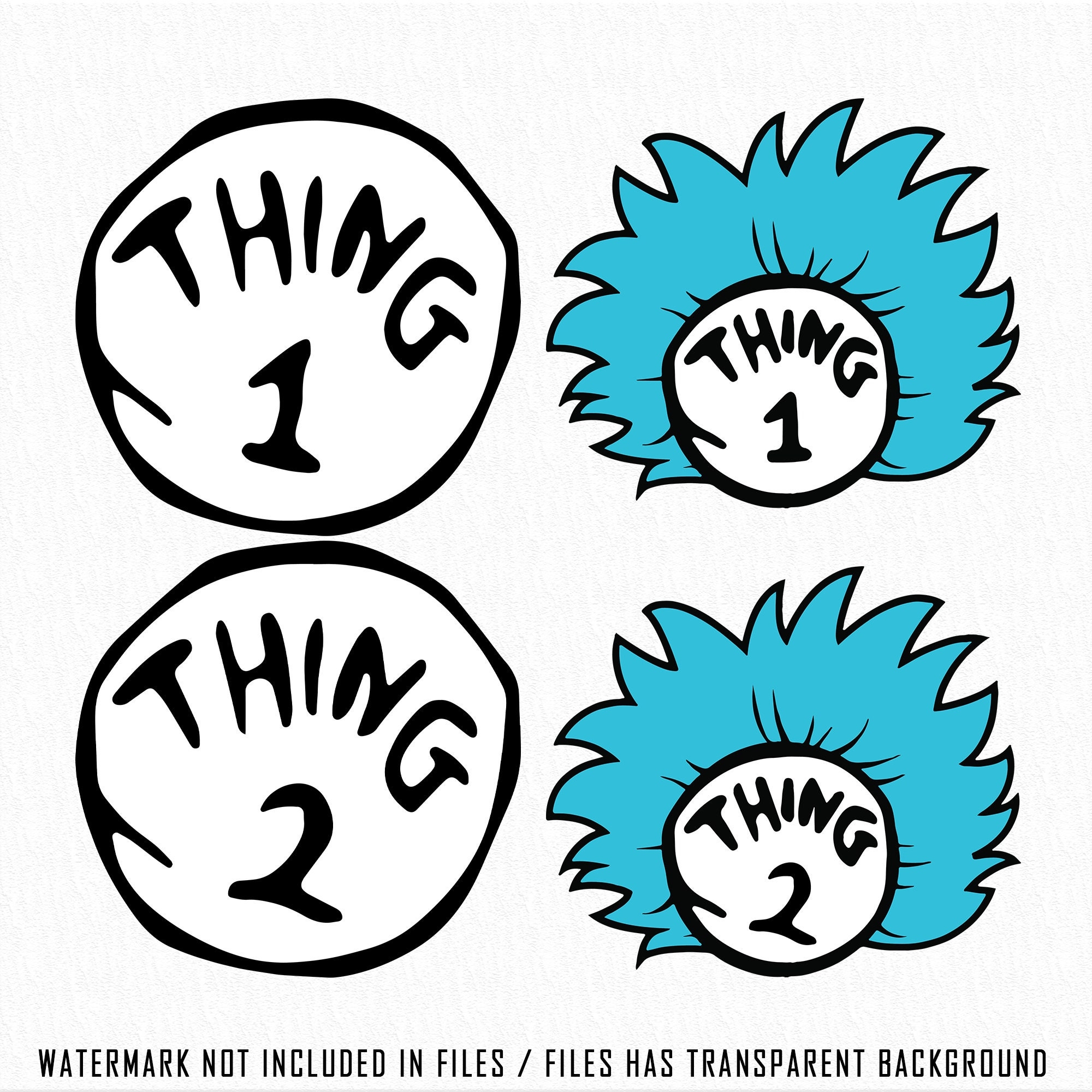 Thing 2 Pdf Etsy