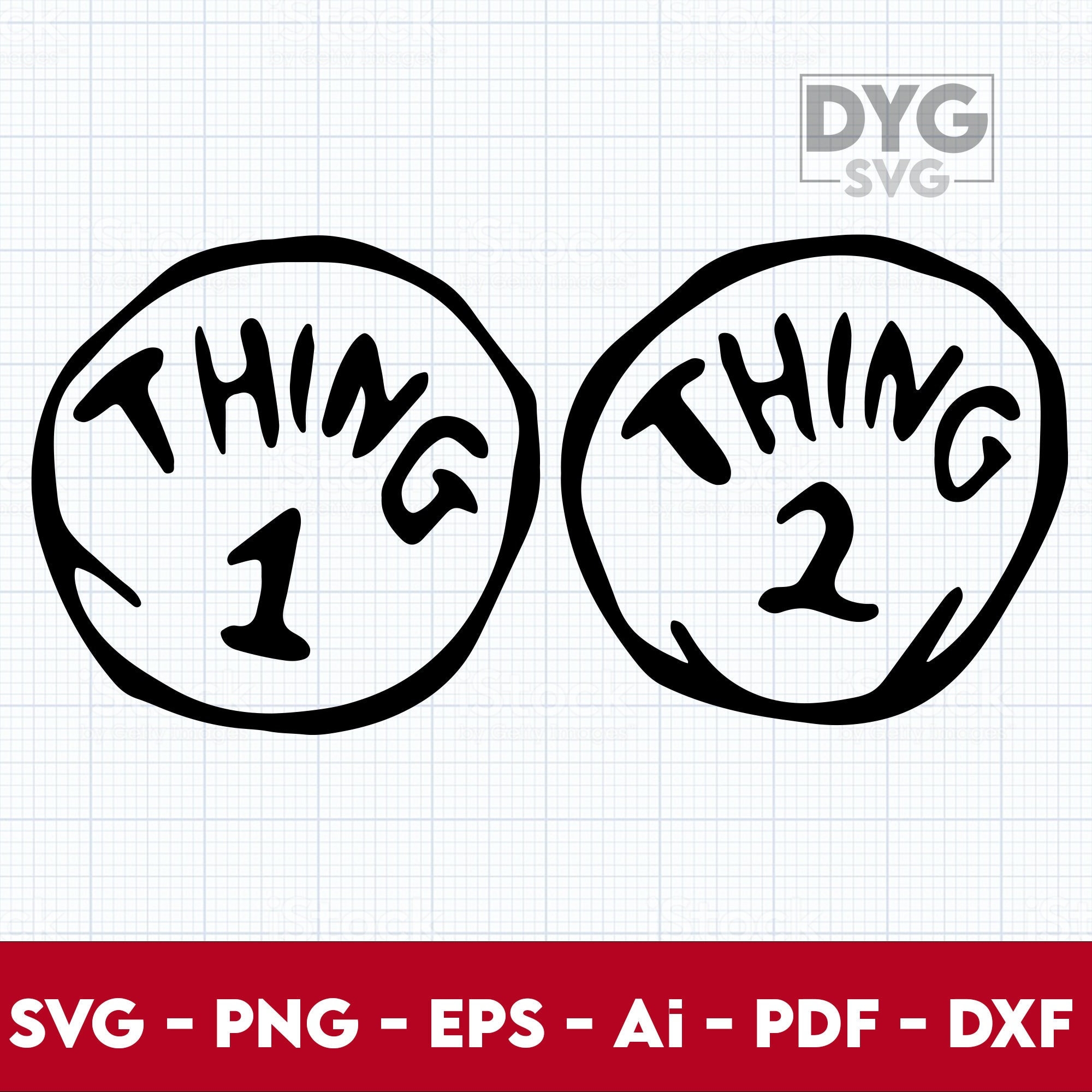 Thing 2 Pdf Etsy