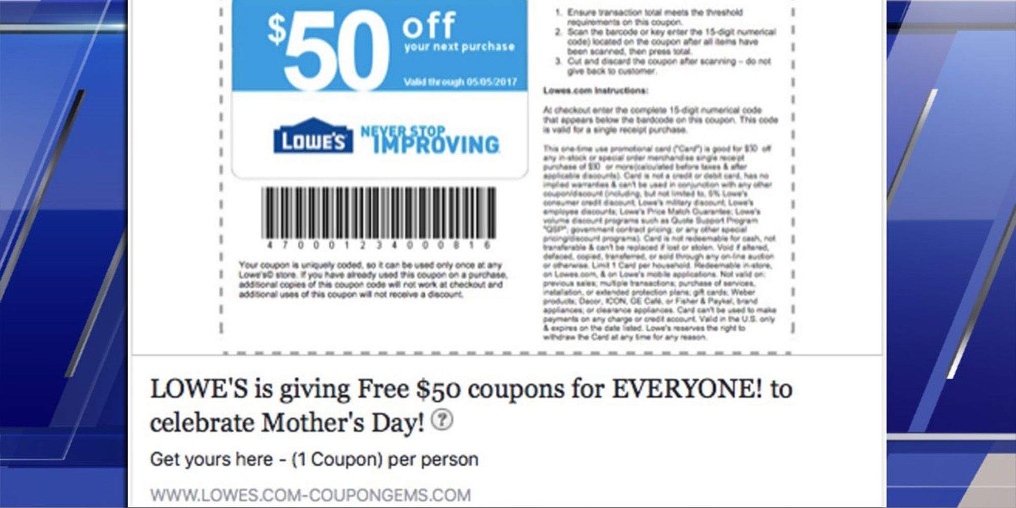 This Popular Lowes Mothers Day Coupon Is A Scam Worksheets Library