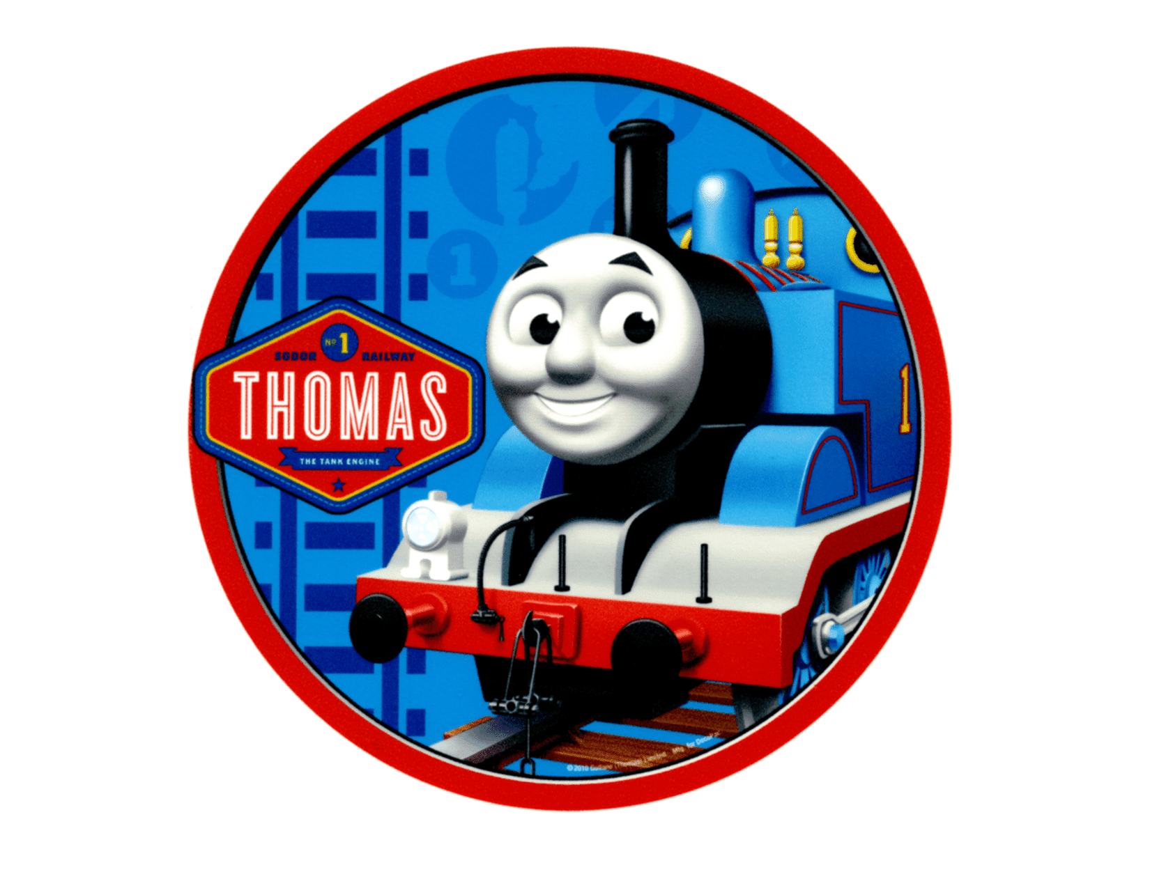 Thomas The Train Edible Cake Topper 1 4 Sheet