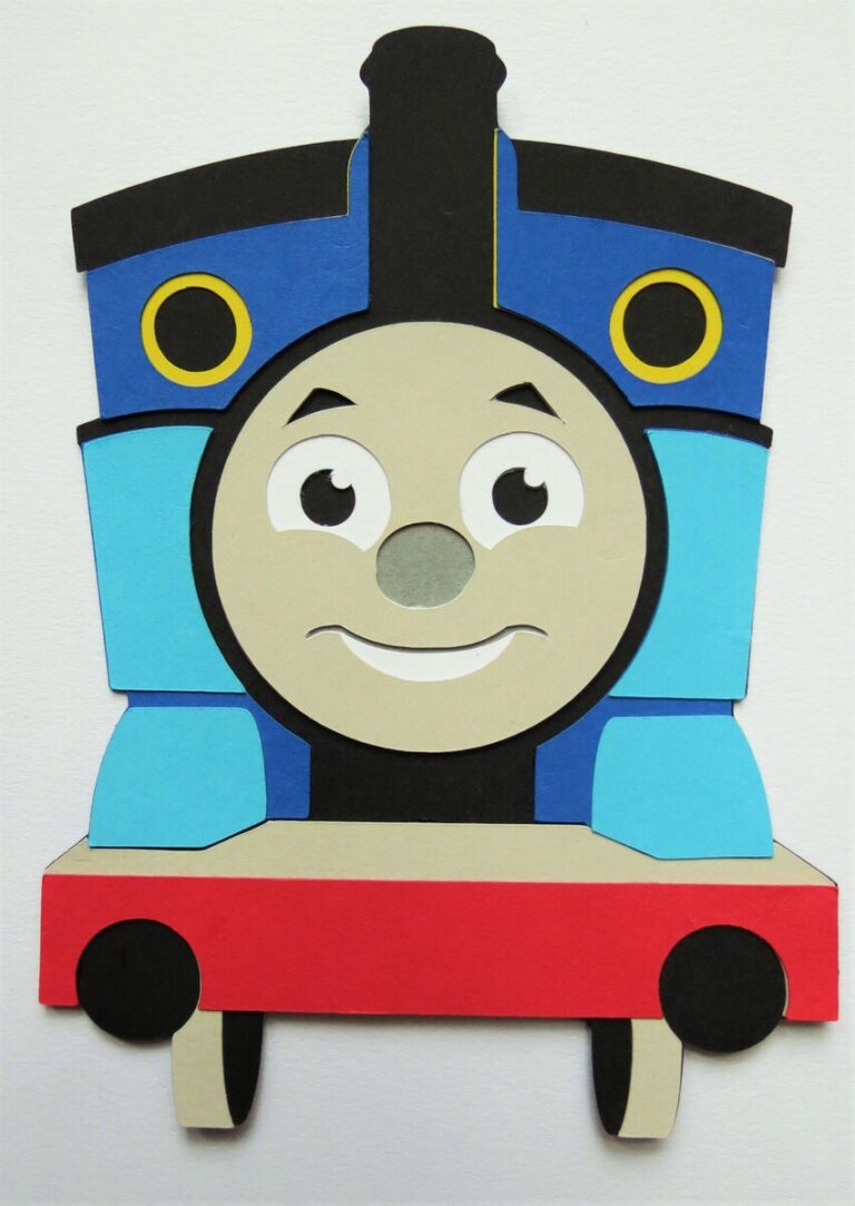Thomas The Train Paper Die Cut Paper Scrapbook Embellishment