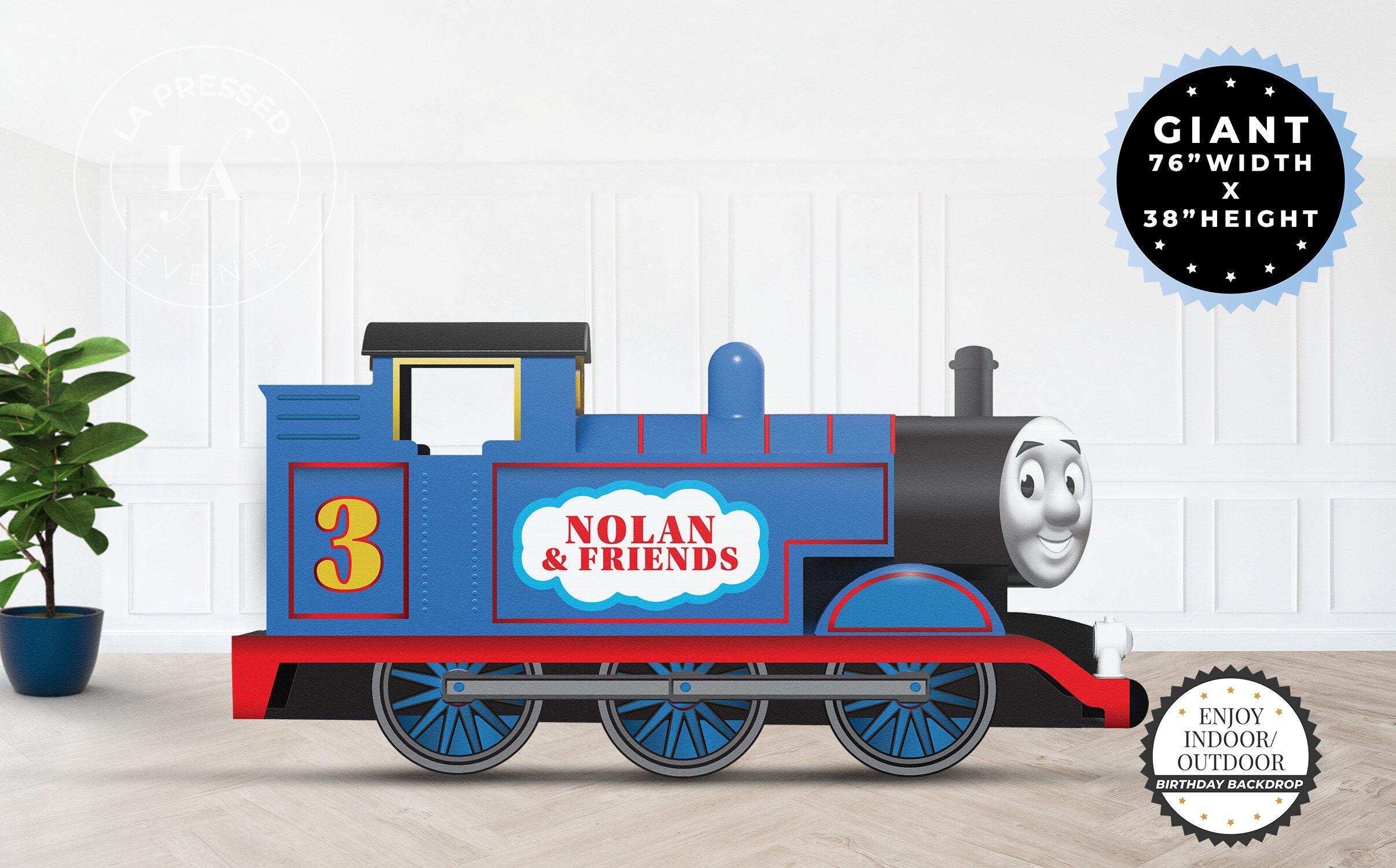 Thomas Train Cutout Etsy