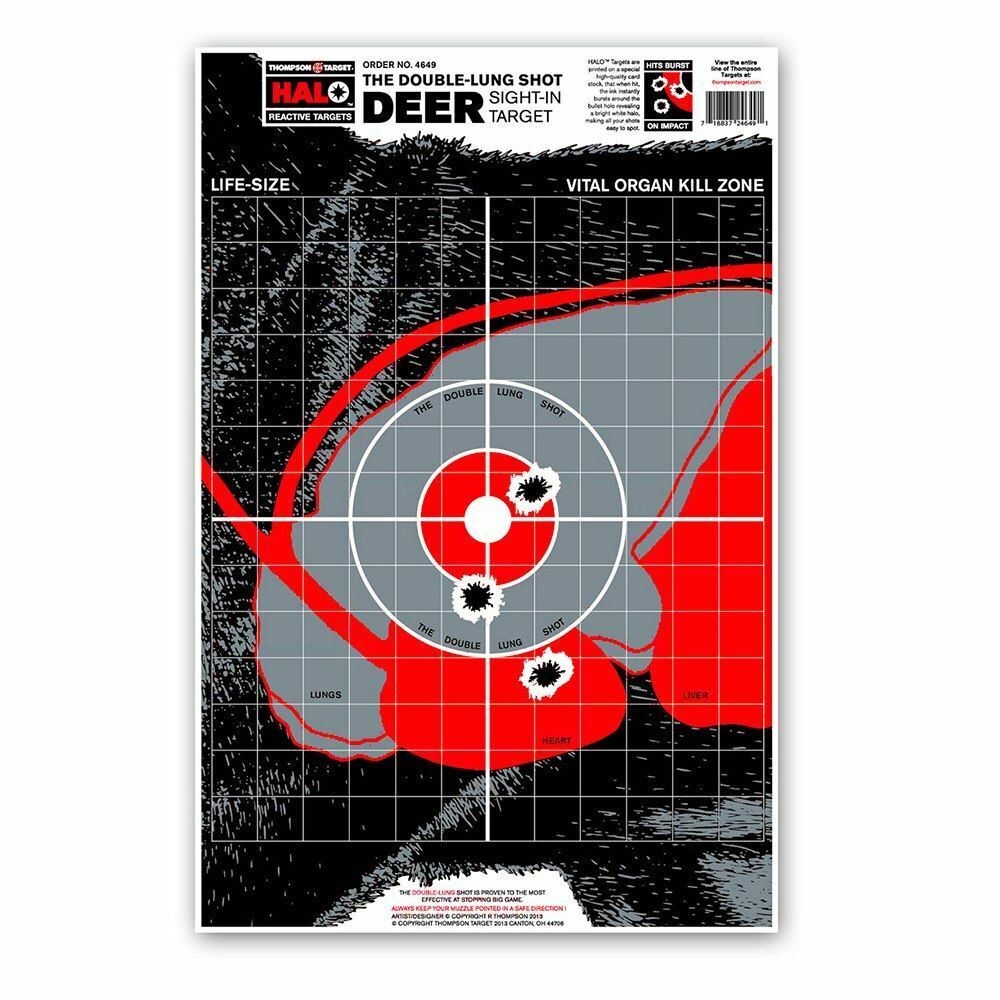 deer vitals target printable