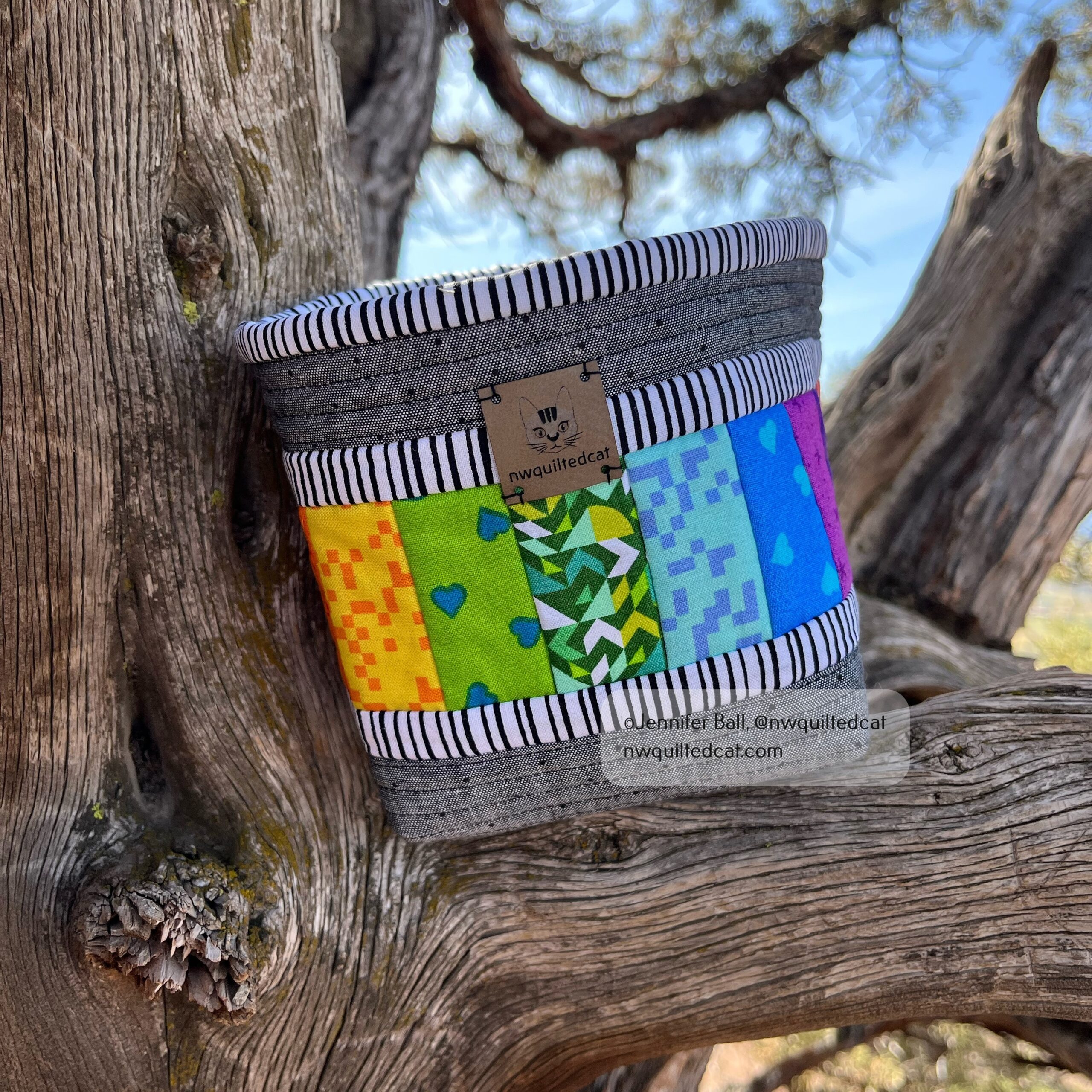 Thread Catcher Baskets NW Quilted Cat Thread Catcher Baskets NW Quilted Cat