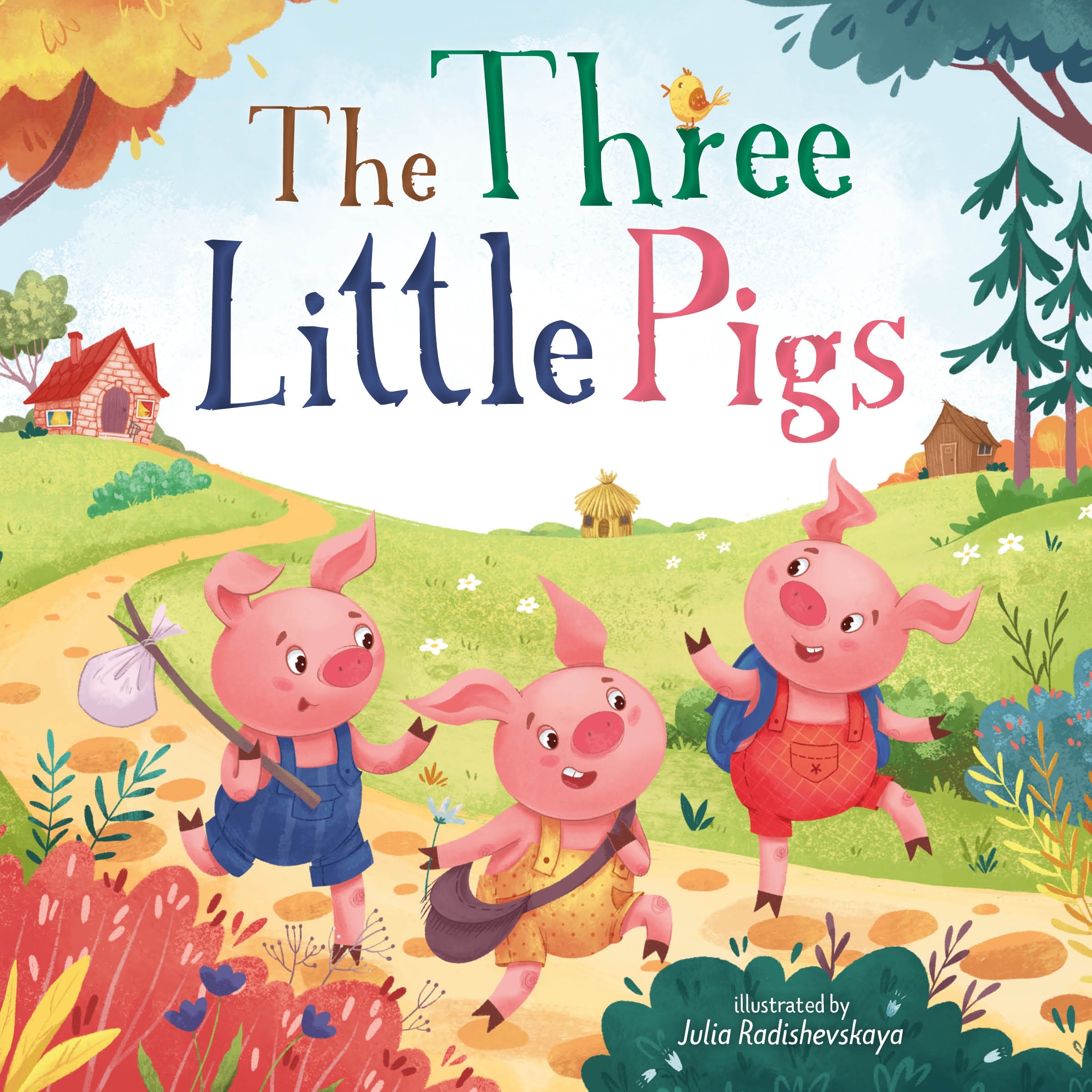 Three Little Pigs Clever First Fairytales Julia Radishevskaya Quarto US 9781954738591 Allen U0026 Unwin Aotearoa New Zealand