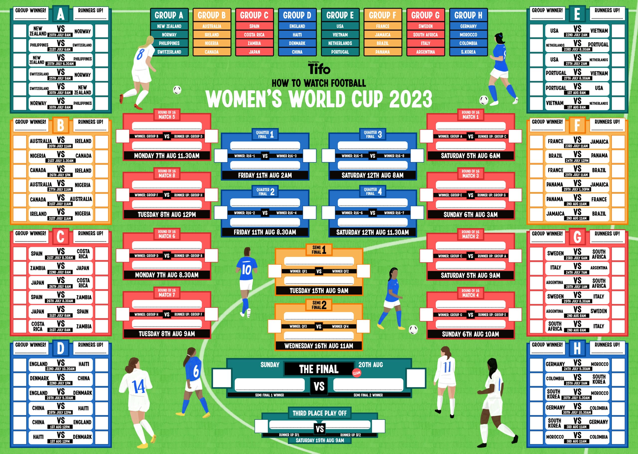 fifa women s world cup 2019 printable schedule