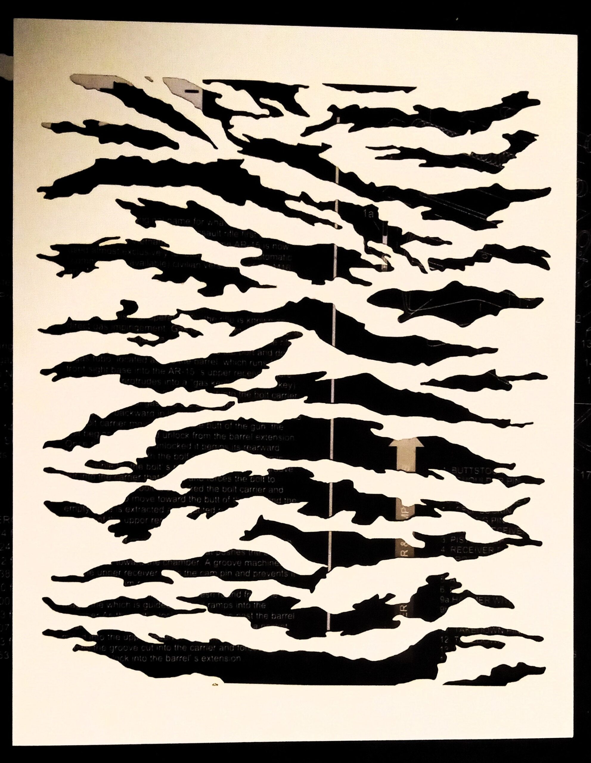 Tiger Stripe Camouflage Stencil Collection Etsy Tiger Stripe Camouflage Stencil Collection Etsy