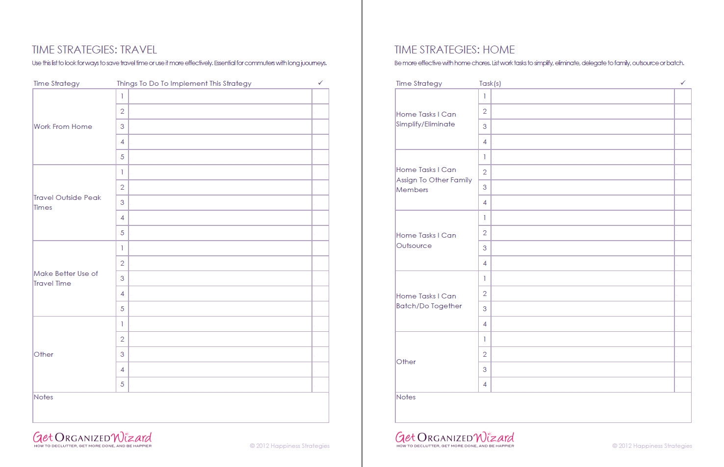 Time Management Worksheets Productivity Planners U0026 To Do Lists