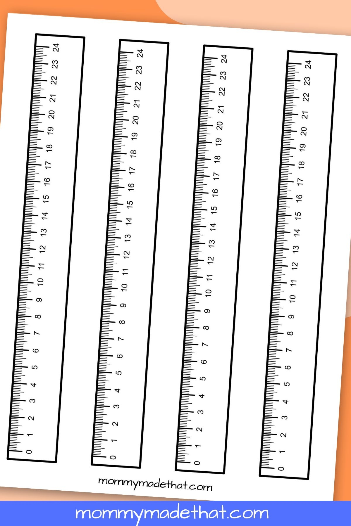 To Scale Hot Sale Ruler Mm