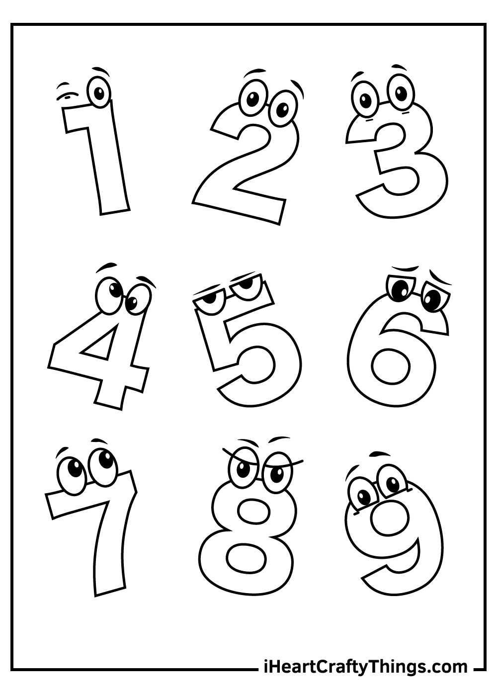 printables to color for kids