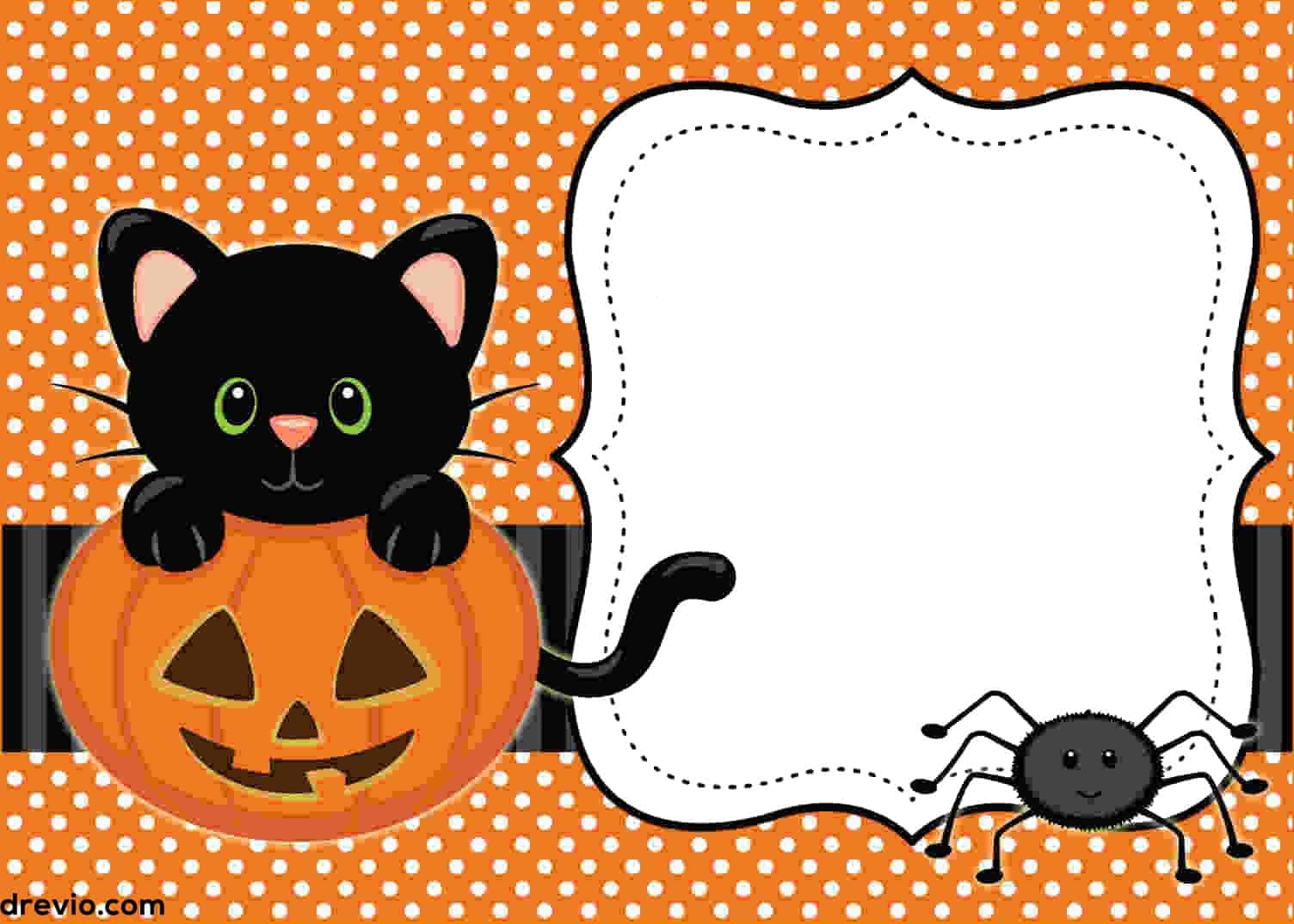 free halloween invitation printables