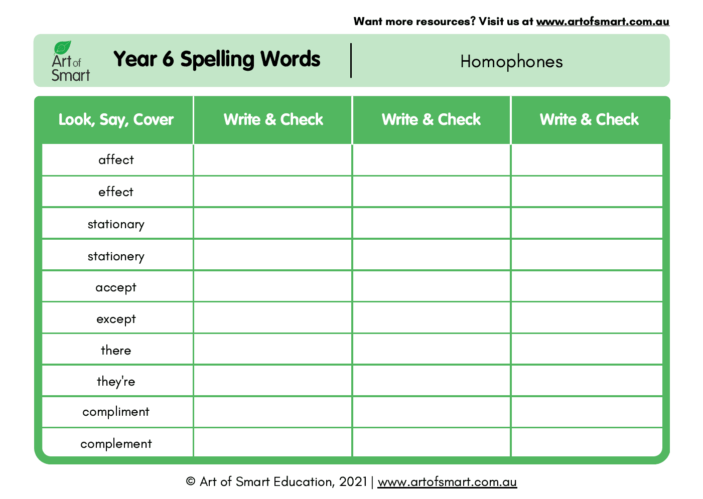Top 100 List Of Year 6 Spelling Words Curriculum In Australia Top 100 List Of Year 6 Spelling Words Curriculum In Australia