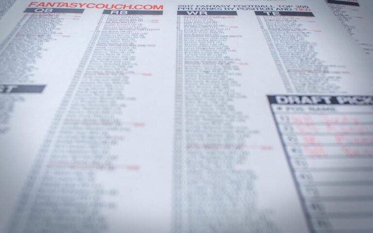 Top 300 Fantasy Football 2017 List