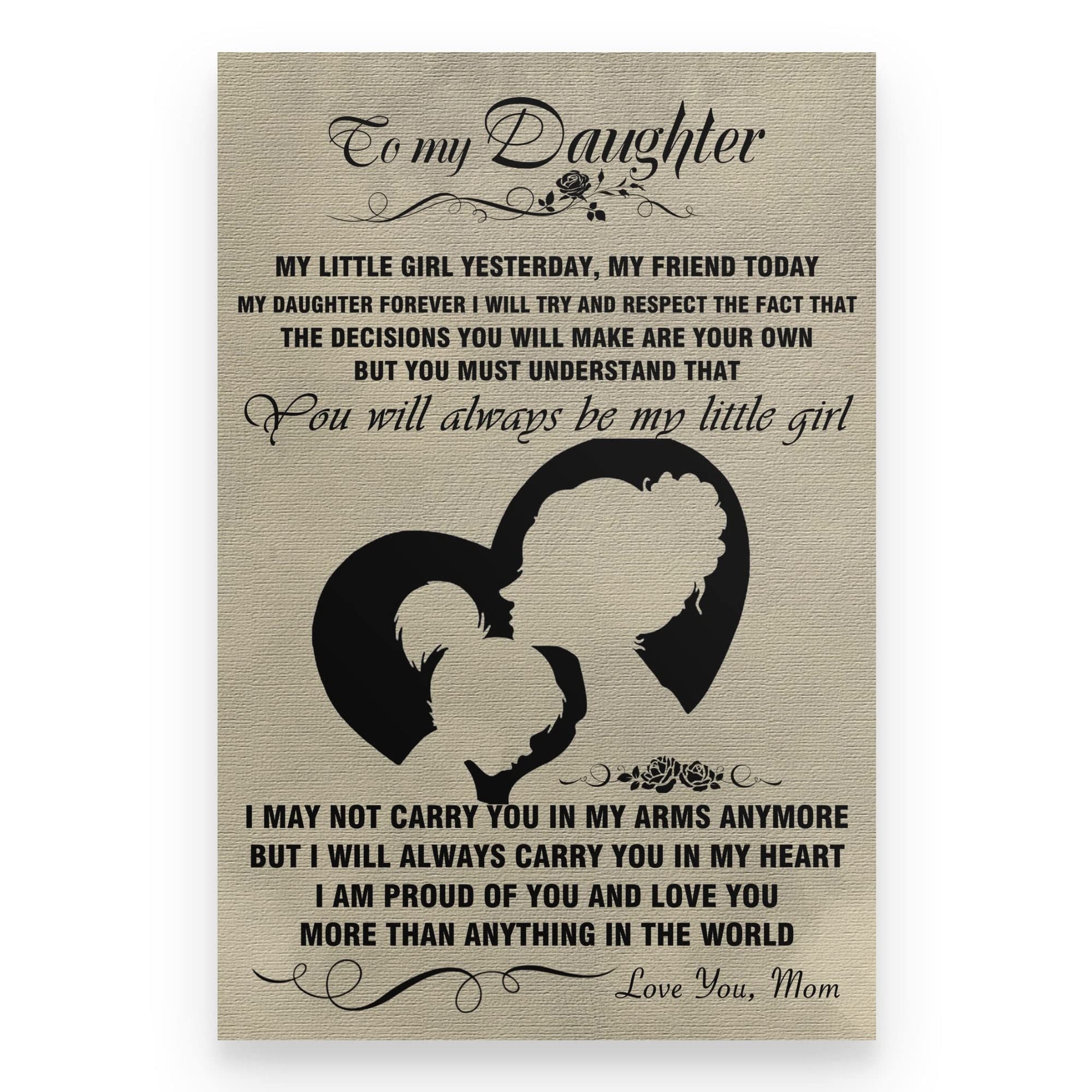 letter from mother to daughter printables