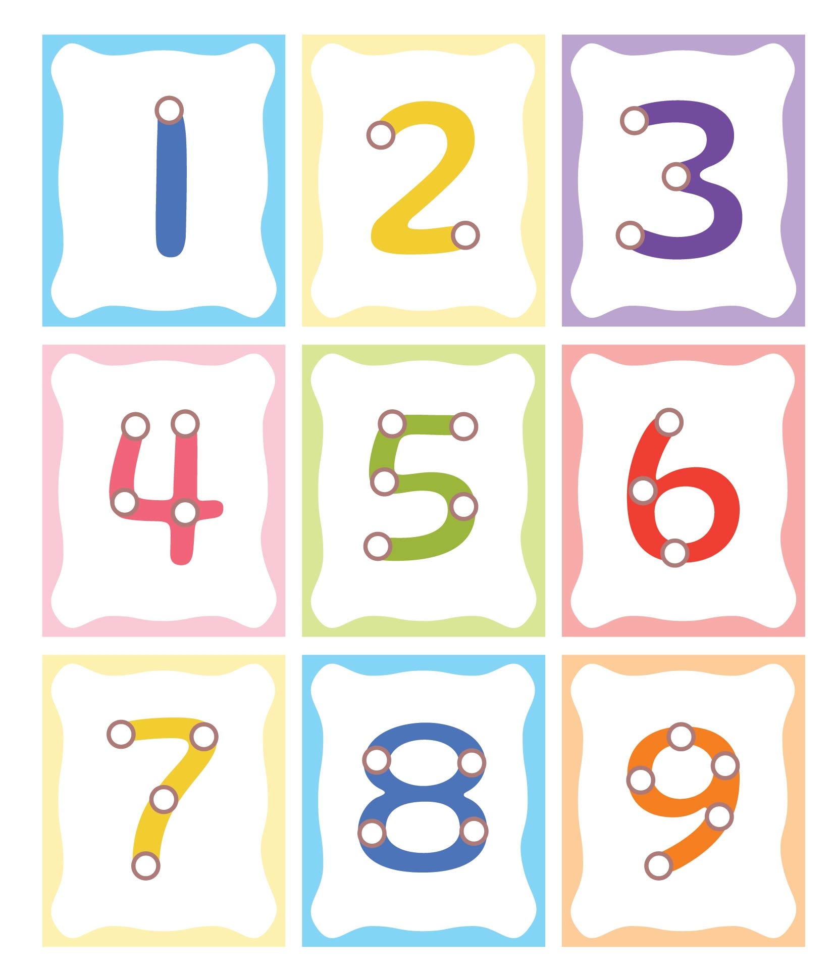 TouchMath Numbers 1 9 10 Free PDF Printables Printablee
