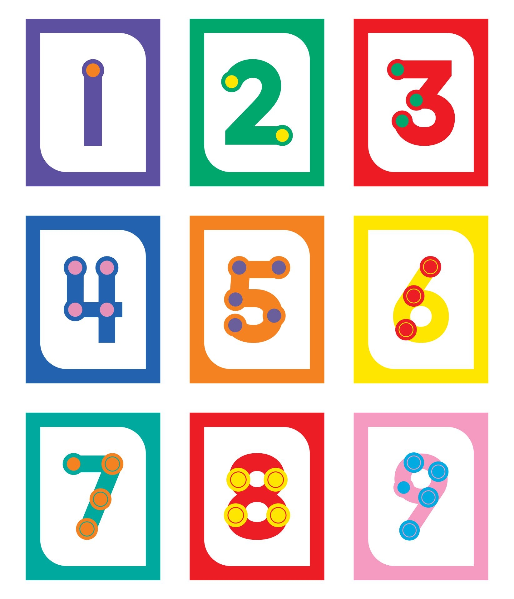 Touchpoint Math Numbers Cards 7 Free PDF Printables Printablee