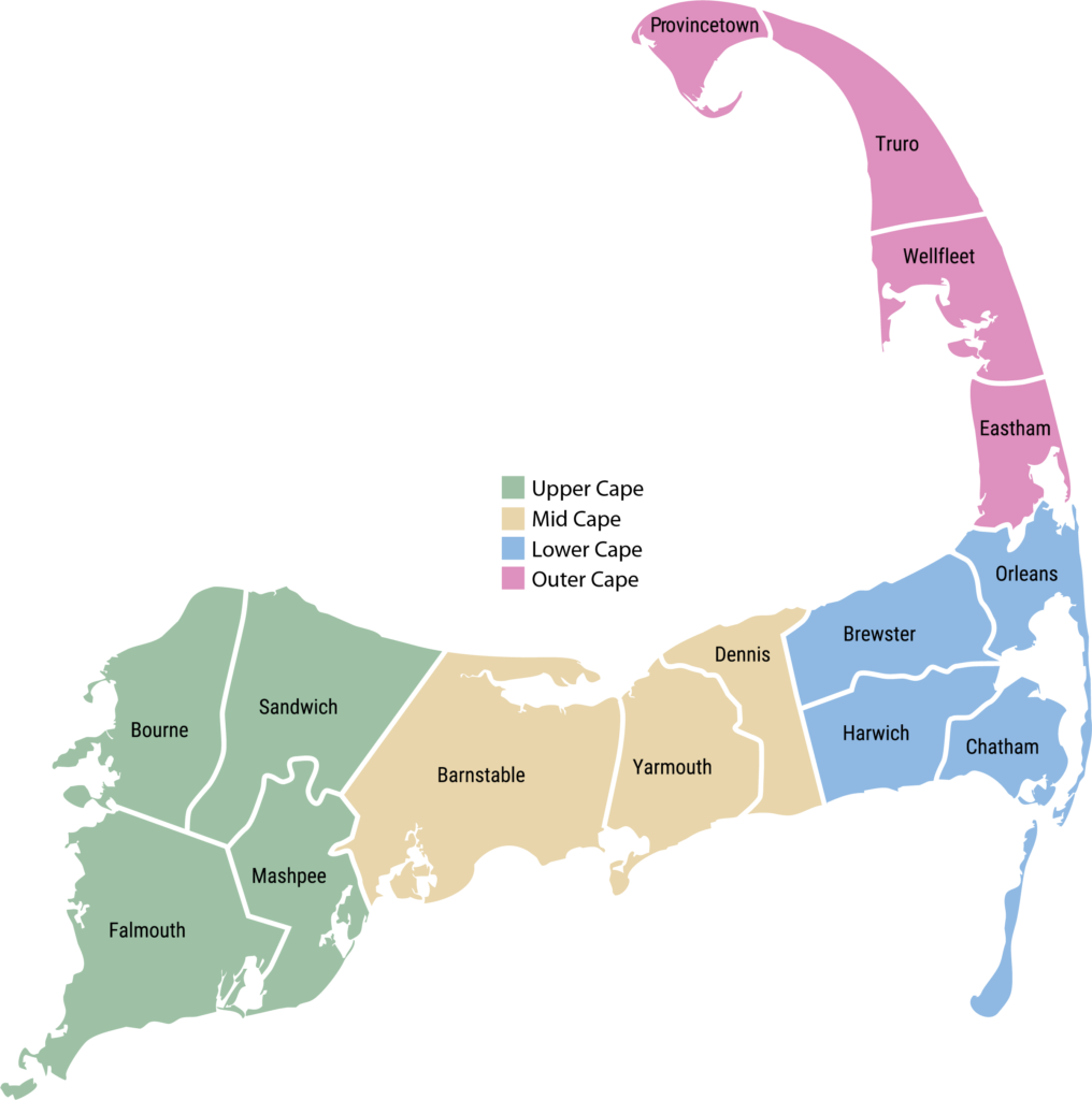 Town Map Of Cape Cod Pretty Picky Home Rentals