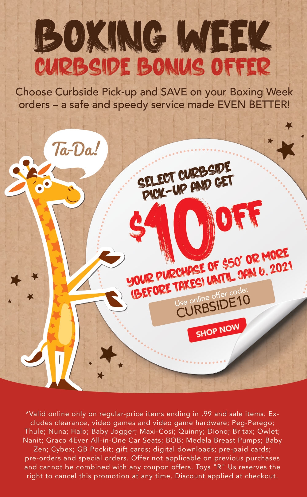 Toys R Us Coupon In Store Clearance