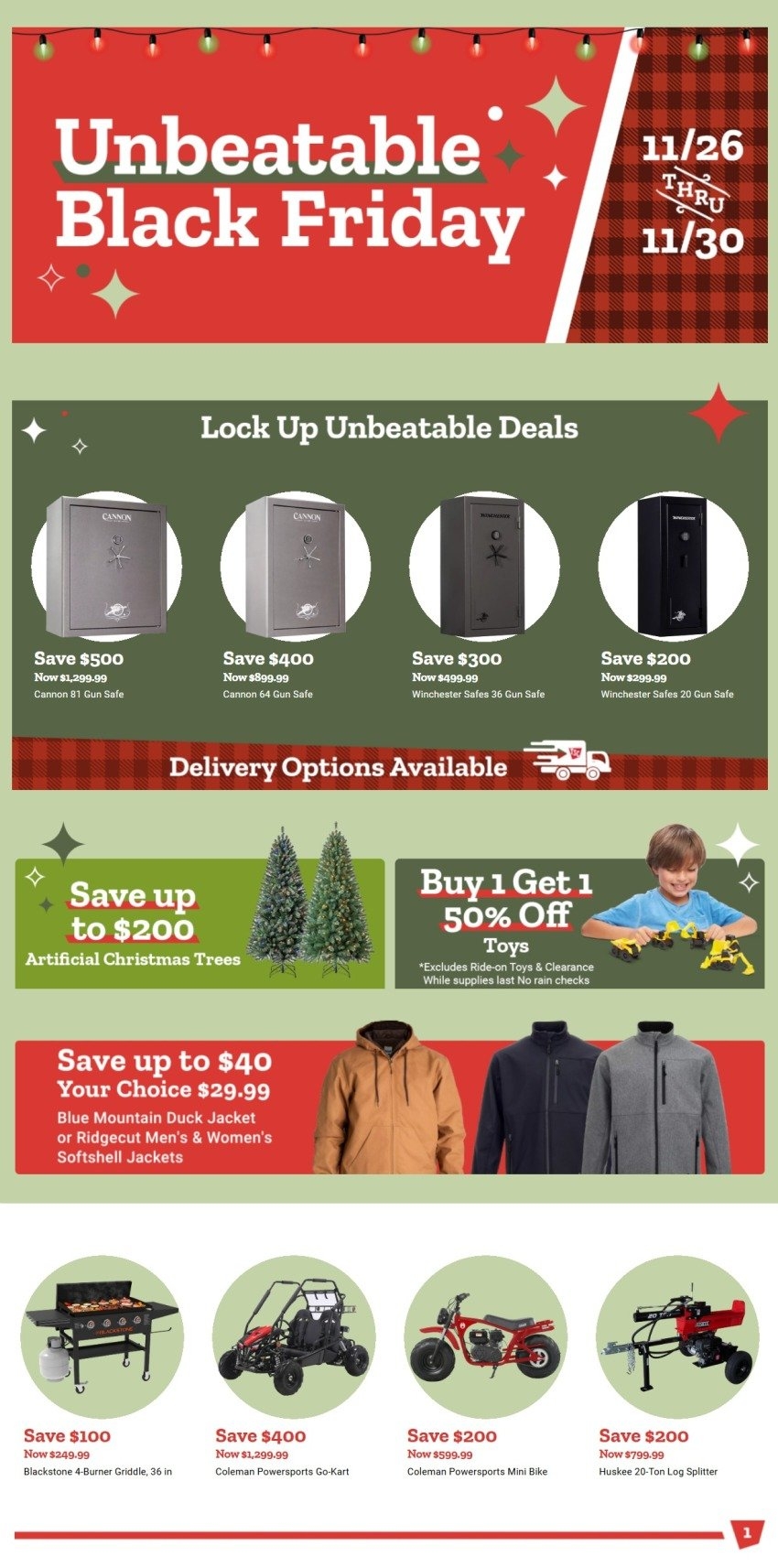 Tractor Supply Company Black Friday 2025 Ad U0026 Deals BlackFriday