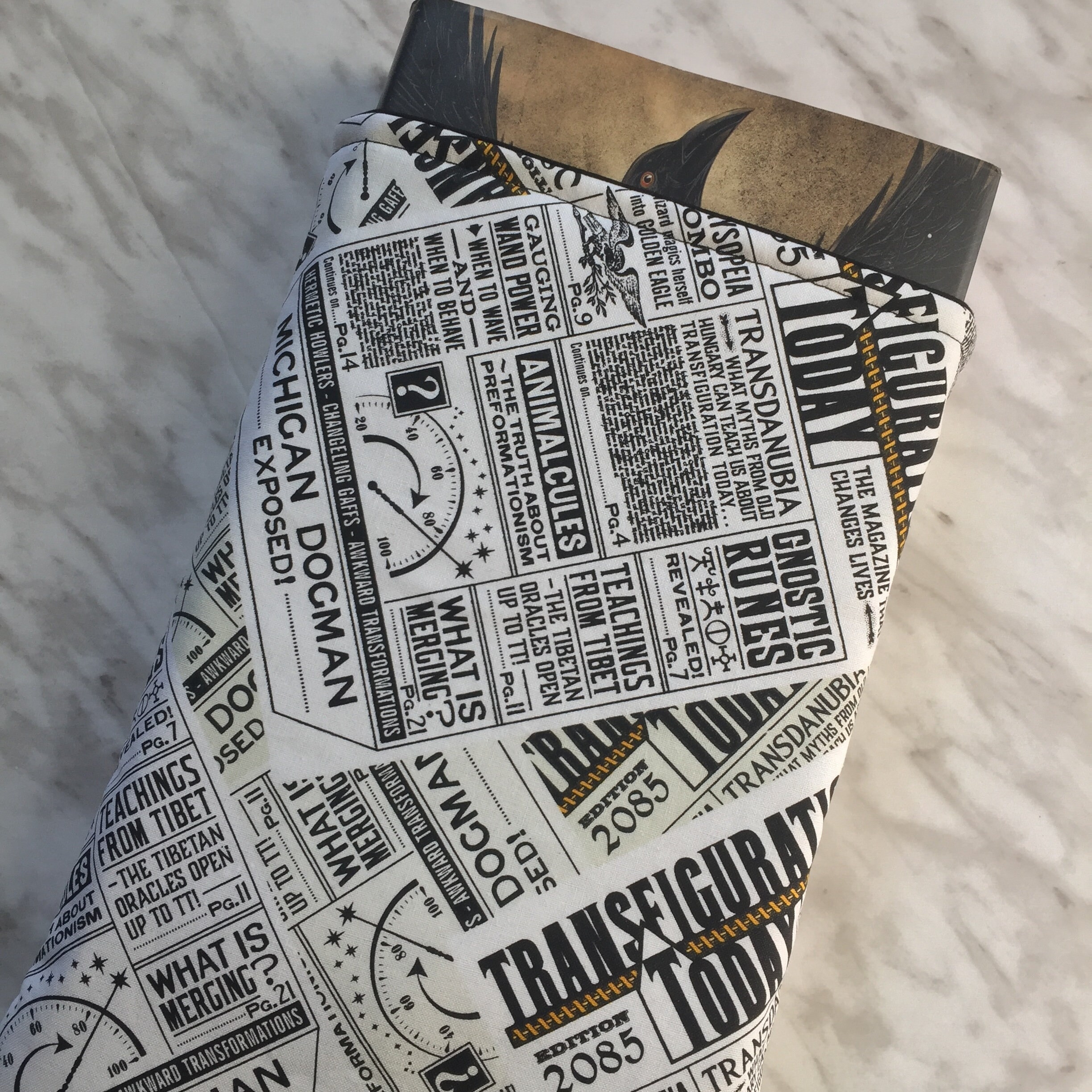 Transfiguration Today Inspired Harry Potter Newspaper Bookish Sleeve iPad Kindle Cover Transfiguration Today Inspired Harry Potter Newspaper Bookish Sleeve iPad Kindle Cover