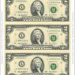 Two Dollar Bill Template Front Download Printable PDF Templateroller