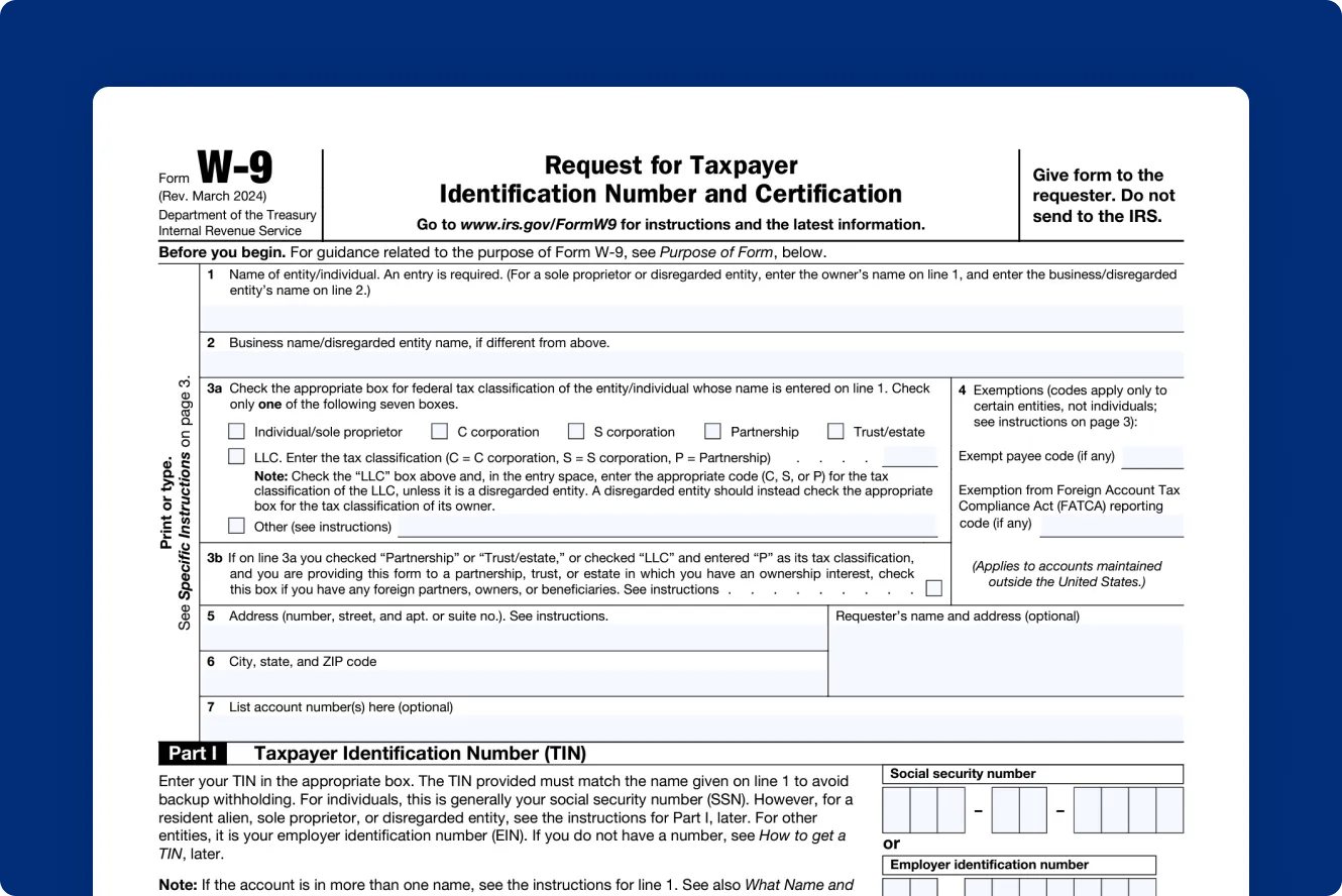 w9 printable form 2021