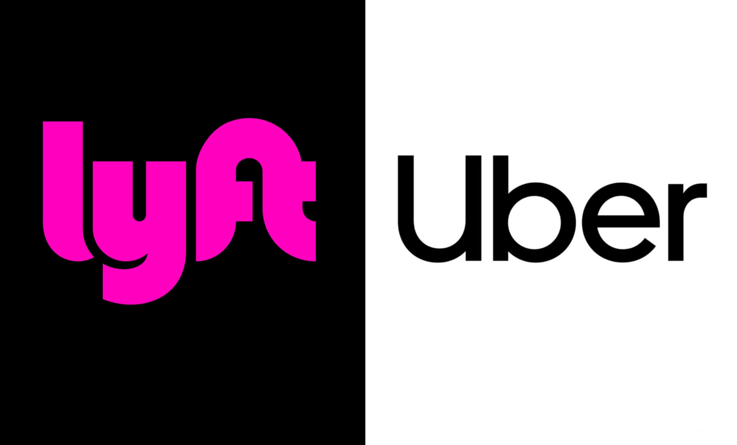 uber lyft sign printable