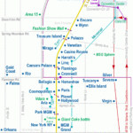 Ultimate Map Of The Las Vegas Strip The Most Complete And Current 