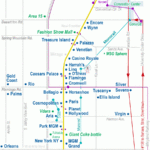 Ultimate Map Of The Las Vegas Strip The Most Complete And Current 
