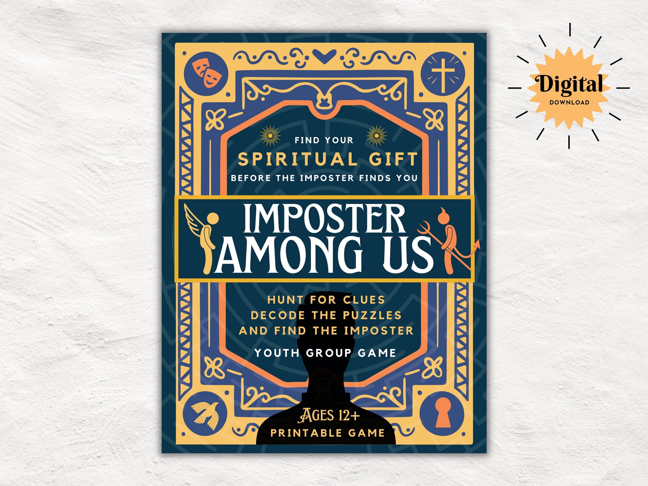 Uncover Your Spiritual Gifts Imposter Among Us Printable Youth Group Game Murder Mystery Team Builder Church Game Spiritual Gift Test Etsy