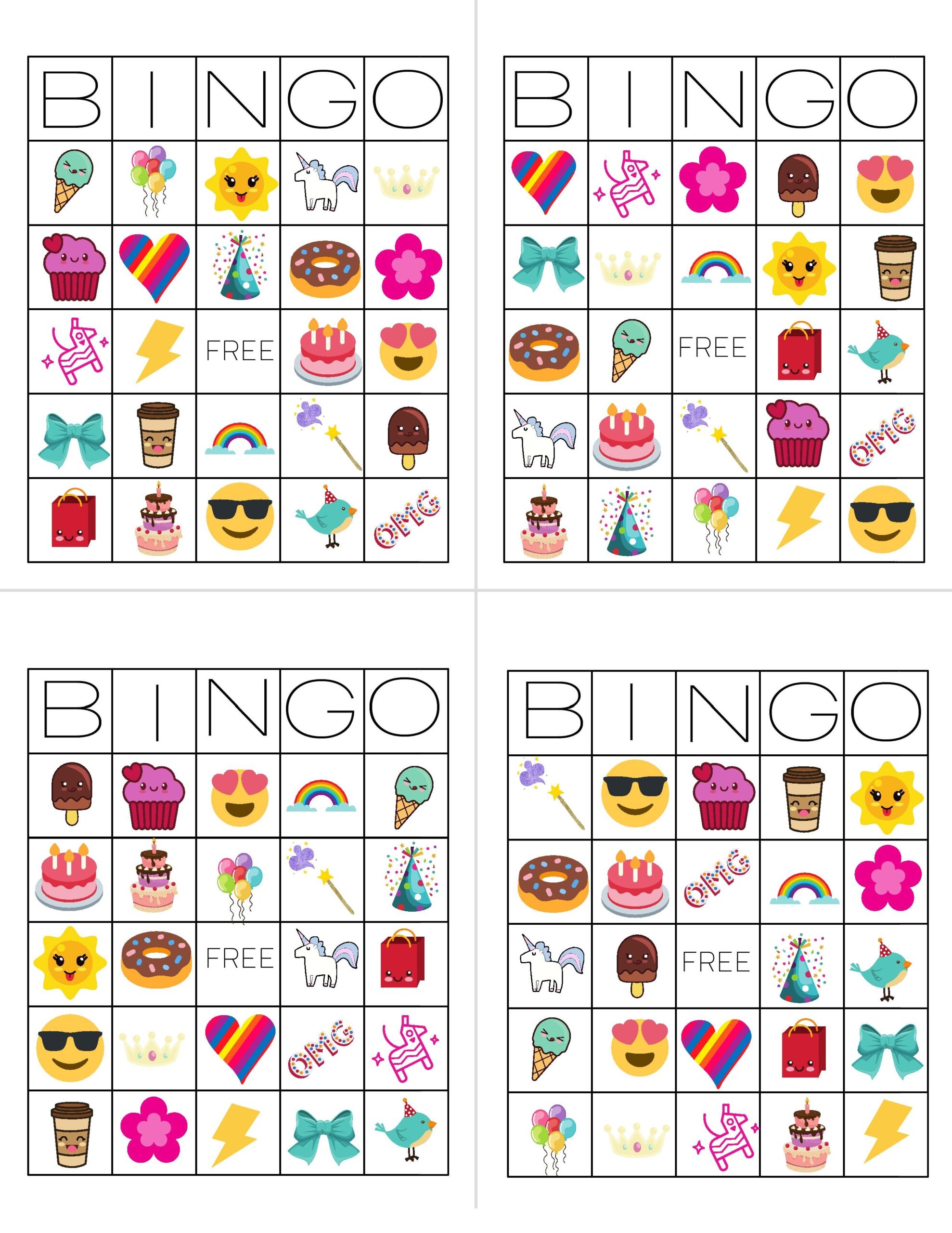Unicorn Bingo Free Printable Download TINSELBOX Unicorn Bingo Free Printable Download TINSELBOX